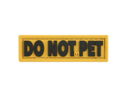 Maxpedition - Badge Do not Pet - full color