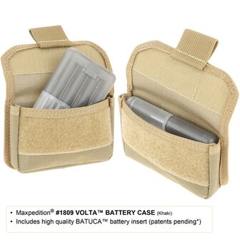 Maxpedition Volta Battery Case zwart