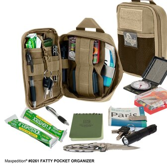 Maxpedition - Pocket organiser Fatty - Wolfgrey