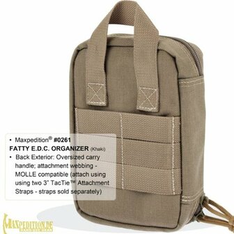 Maxpedition - Pocket organiser Fatty - Khaki