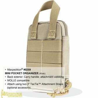 Maxpedition - Pocket organiser Mini - Khaki