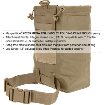 Maxpedition - Mega Rollypoly Khaki