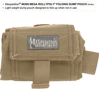 Maxpedition - Mega Rollypoly groen