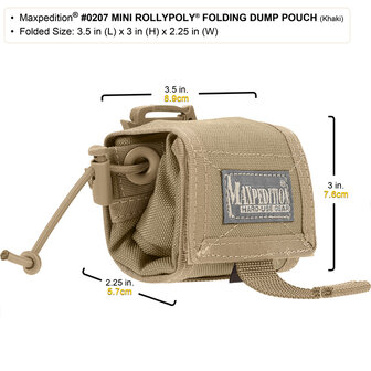 Maxpedition - Rollypoly khaki