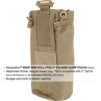 Maxpedition - Mini Rollypoly khaki