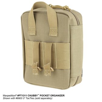 Maxpedition - Chubby pocket organizer zwart