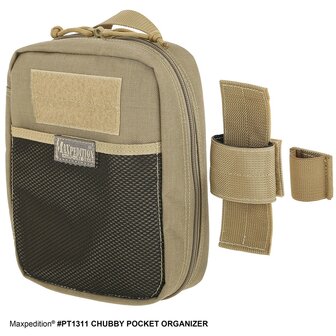 Maxpedition - Chubby pocket organizer zwart