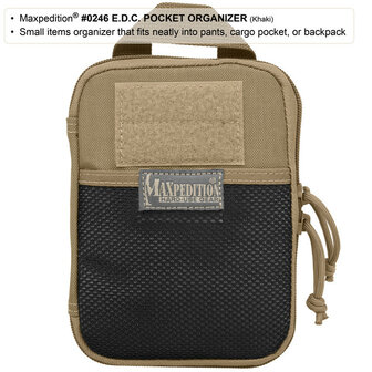 Maxpedition - E.D.C. Pocket Organizer Foiliage Green