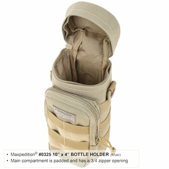 Maxpedition - 10&#039;&#039; x 4&#039;&#039; Bottle Holder khaki