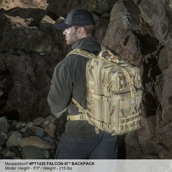 Maxpedition - Falcon III Backpack (zwart)