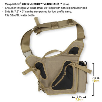 Maxpedition Jumbo Versipack - Foliage groen