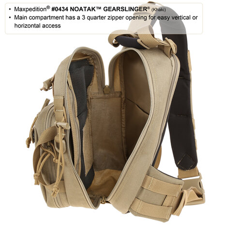 Maxpedition Noatak GearSlinger - zwart