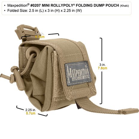 Maxpedition - Mini Rollypoly khaki