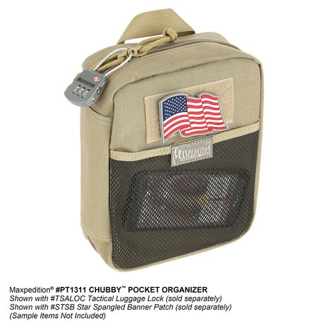 Maxpedition - Chubby pocket organizer zwart