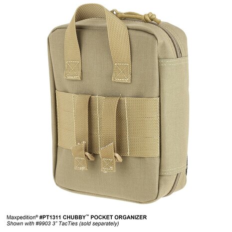 Maxpedition - Chubby pocket organizer zwart