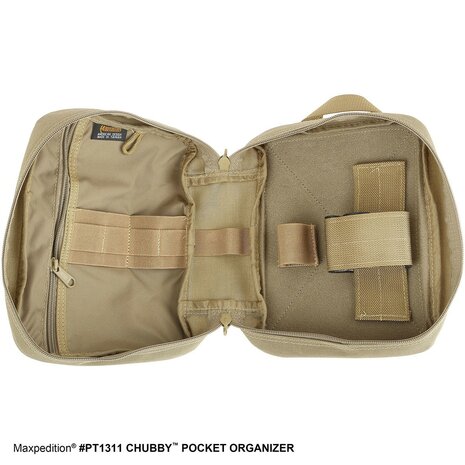 Maxpedition - Chubby pocket organizer zwart