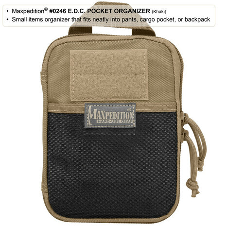 Maxpedition - E.D.C. Pocket Organizer Foiliage Green