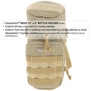 Maxpedition - 12 x 5 Fleshouder khaki