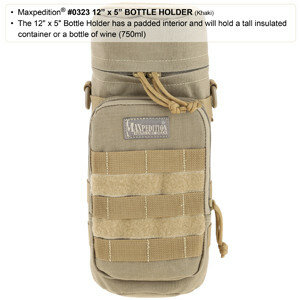 Maxpedition - 12 x 5 Fleshouder khaki