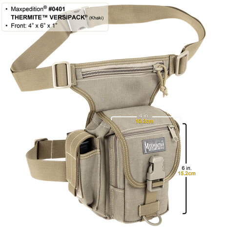 Maxpedition Thermite Versipack - zwart