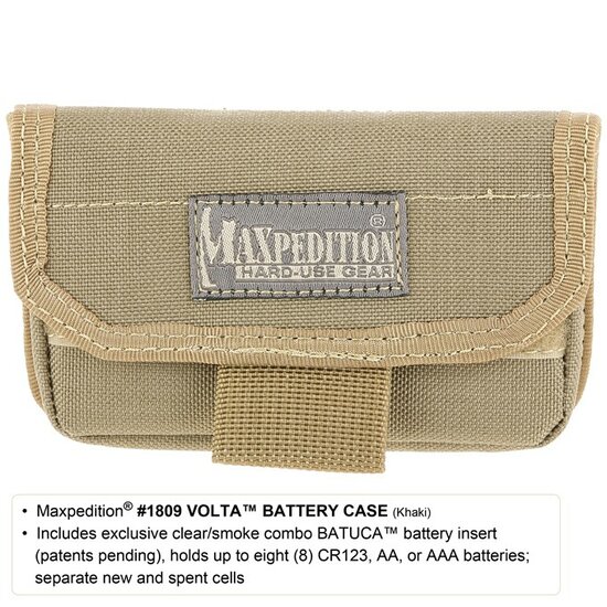 Maxpedition Volta Battery Case zwart