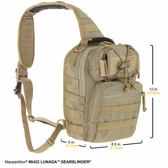 Maxpedition Lunada Gearslinger - Zwart