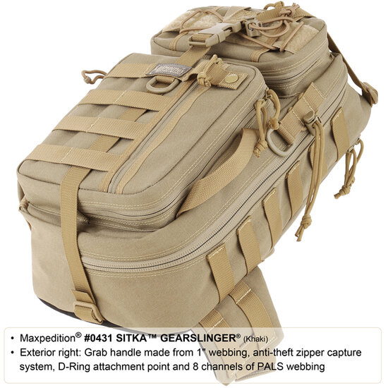 Maxpedition Sitka Gearslinger zwart